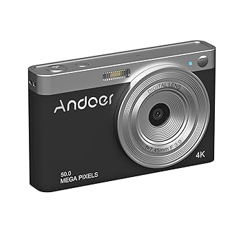 Amazon.com : Andoer Compact 4K Digital Camera Video